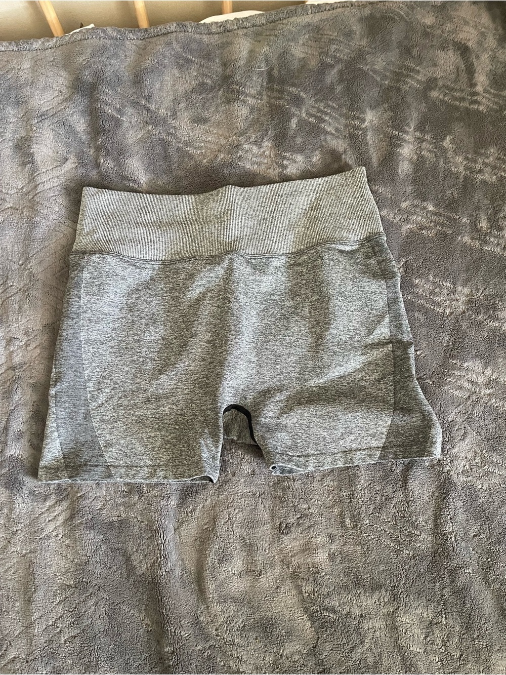 PINK Victoria's Secret Seamless High-Waist Bike Shorts - Gray